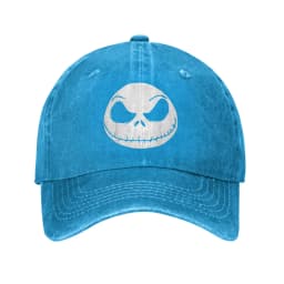 The Nightmare Before Christmas Jack Skellington Face Casual Baseball Cap For Men Summer Hats Fashion High Quality Baseball Caps
