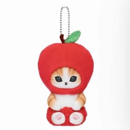 Kawaii Mofusand Shark Cat Fruit and Vegetable Series Plush Toys Backpack Keychain Cartoon Soft Stuffed Doll Girls Birthday Gift