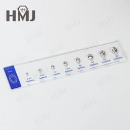 HMJ Jewelry Setting Gemstones Size Diamond Carat Ring Sizer Tester Guideline Tools Comparison Jewerly Dealer Tools Set Wholesale