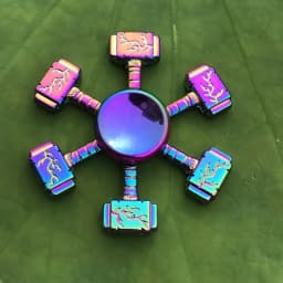 Copper Core Bullet Shape Hand Spinner Spinner Finger Spinner Metal Spiner with Box Anti Relieve Stress Toys for Adult