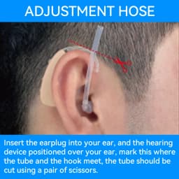 BTE Deaf Hearing Aids Rechargeable Elderly Hearing Aid The Listening Device Wireless Sound Amplifier Catheter Hearing Aids