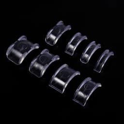 8/10pcs Transparent Spiral Based Ring Tools Spring Coil Ring Size Adjuster Guard Tightener Reducer Resizing Tool For Jewelry