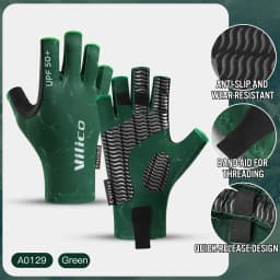 Fingerless Fishing Gloves are designed for Men and Women Fishing,Boating,Kayaking,Hiking,Running,Cycling Gloves