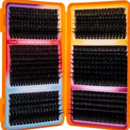 Thick Lash Clusters Wispy Eyelash Extensions Natural Volume Lash Extensions DIY Individual Lashes for Party Use Reuseable