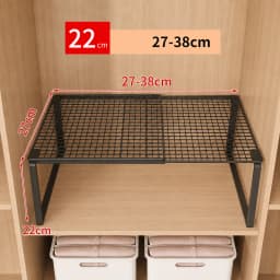 Stackable Telescopic Closet Shelf Retractable Expandable Wardrobe Divider Board Adjustable Layered Partition Cabinet Organizer