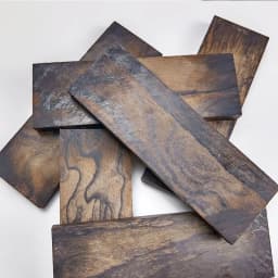 2pieces Ciricote Wood for DIY Knife Handle Scales Blanks Making Material / DIY Handicraft Materials 120x40x10mm