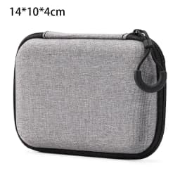 1Pcs Portable Game Console Case For RG35XX H Game Console Case Storage Bag Protective Zipper Carry Bag EVA Hard Handbag