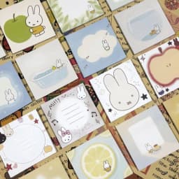 80/320 Sheets Miffy Sticky Notes Kawaii Multi-unctional Student Memo Office Message Notes High Appearance Sticker Gifts