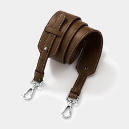 High-quality Cow Leather Wide Bag Cross Pattern Adjustable Shoulder Cross-body Leather Shoulder Strap Handbag Accessories