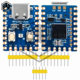 1~10PCS RP2350-Zero Mini Development Board RP2350 Based on Raspberry Pi RP2350A Dual-Core Built-in 520KB 4MB Flash Type-c USB