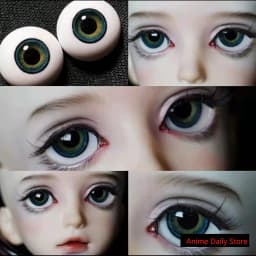 New Resin Eyes Doll Eyeball For 1/6 1/8 1/3 BJD Doll OB11 DIY Handmade Eyeball 10mm/12mm/14mm/16mm Doll Accessories Eyeball Gift