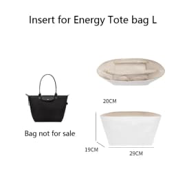 Bag Organizer Insert For Longchamp Energy Small Medium Mini Dupont Paper Support Insert Inner Bag Accessories