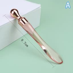 2in 1 Face Eye Massage Stick Eye Cream Applicator for Anti Wrinkle Dark Circles Facial Lifting Mixing Spatulas Scoop Mini Spoon