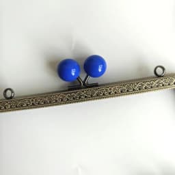 10pcs 20.5cm Big Candy Bead Metal Purse Frame Square Embossed Antique Bronze Lace Coin Purse Frame Kiss Clasp Accessory