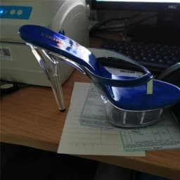 15-20 centimeter princess-style flip-flops, sexy nightclub high heels, 6-7 inch slender high heels, suitable for use in summer s