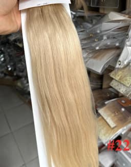 ZZHAIR 100% Human Hair Extensions 16"-26" Machine Made Remy Hair Weft Weaving 100g/Pcs Straight Natural Silk Non-clips