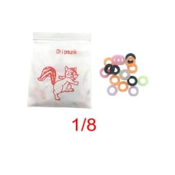 5000pcs/Box Dental Elastics Rubber Bands Zoo Pack Ligature Ties 3.5/ 6.5Oz Orthodontic Materials