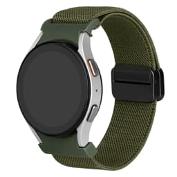 No Gaps Nylon Band For Samsung Galaxy Watch 6 strap magnetic 20mm bracelet Galaxy watch 6 4 classic 5 pro 47mm 43mm 44mm 40mm