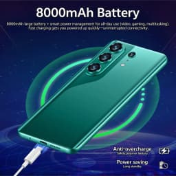 K-Touch Cheap C27 Ultra 8000mAh Cell Phone 7.3HD Mobile Phones 22G+2TB Smartphone 5G Dual SIM Android 15 16+48MP Camera Cellphones