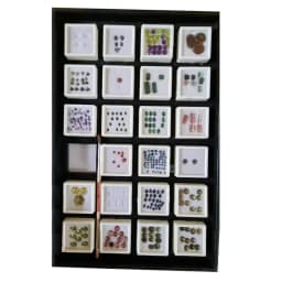 Diamond Jewelry Storage Box Stone Gem Jewellery Packaging Box 3cm/4cm/5cm Counter Gemstone Organizer Charms Diamond Display Tray