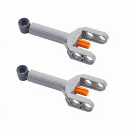MOC Small Push Rod Kit 92693C01 Compatible with Legoeds Technical Systems