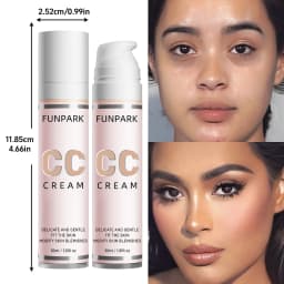 30ml 1Pc Color Correcting CC Cream Facial Foundation Waterproof Concealer Whitening Liquid Foundation Korean Makeup Cosmetics