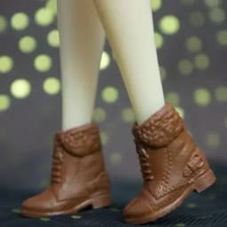 Toy accessories flat foot high heels boots shoes for your BB ST Dolls BBQB1