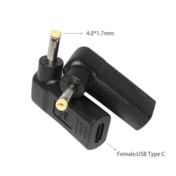 USB 3.1 Type C USB-C to DC Power Adapter PD Emulator Trigger Plug Connector Converter for Asus Hp Dell Acer Notebook Pc