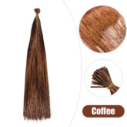 50pcs Synthetic I Tip Tinsel Hair Extensions Glitter Tinsel Hair Fairy Hairpieces Party Dazzle Hair Accessories For Women Girls