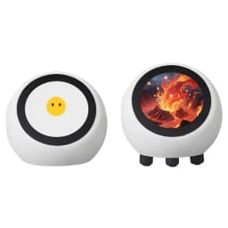 DeepSeek XiaoZhi AI Voice Chat Robot ESP32-S3 1.28 Inch LCD Development Board Touch Battery Optional SD Play Weather Clock