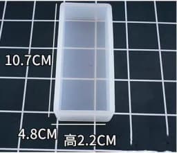 Crystal UV Epoxy Square Rectangular Mold Silicone High Mirror Cubes Handmade Jewelry Making Tool Decoration Craft Display