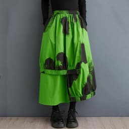 cotton plus size vintage Elastic high waist spring summer autumn casual loose long for woman skirts womens 2026 skirt clothing