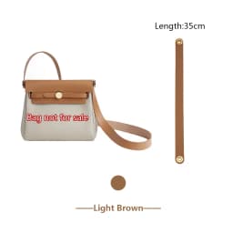 Cowhide Bag Handle For Herbag Mini Shoulder Strap Leather Bag Belt Short Bag Strap Handbag Durable Bag Replacement Accessories
