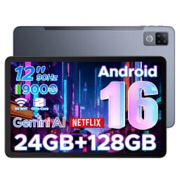 DOOGEE U12 Tablet PC 24GB 128GB Gemini AI 12'' FHD+ Screen Unisoc T7255 9000mAh Battery 7.8mm Ultra-thin Android 16 Smart Pad