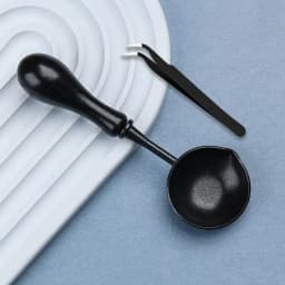 High-Quality Lacquer Seal Non Stick Spoon Sealing Wax Spoon Stamp Seal Heating Lacquer Wax Tool Anti Stick Easy To Clean