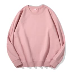 Women Sweatshirts O-neck Solid Pullovers Long Sleeve Cotton Loose Sweatshirts Autumn Winter Shirt Casual Korean Wholesale Hoodie