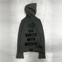 HKSH Spring Autumn New Men Tide Dark Punk Visual Style Patchwork Embroidered Letter Sweatshirt Distressed Hooded Hoodies HK26825