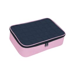 40 bottles nail polish storage bag, multi-color portable hand-held large cosmetic bag, holds up to 40 bottles (15 ml), nail dril