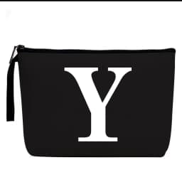 Cosmetic Bag Letter Pattern MakeUp Bag Toiletries Organizer Wash Storage Pouch Wedding Party Bride Gifts Makeup case Organizer