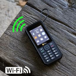 AGM M11 4G Rugged Phone IP68 Waterproof Feature Phone 4000mAh Emergency Charger Wi-Fi Hotspot Wired Reverse Charging for Outdoor