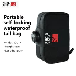 ThinkRider Bicycle Saddle Bag 0.5L Mini Portable Tail Bag MTB Road Bike Tool kit Repair Bag Reflective Cycling Accessori