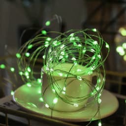 LED Lights String Copper Silver Wire Garland Bedroom Home Thanksgiving Festoon Party Holiday Lights Decoration