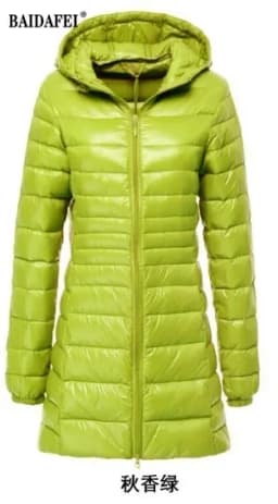 Oversized 7XL 8XL Plus Long Down Jacket Women Winter Ultra Light Down Jacket Women with Hooded Down Coat Female Big Size Coats