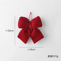 Large Red Velvet Bow Christmas Tree Hanging Pendants 2025 Christmas Party Decoration New Year Holiday Home DIY Ornaments