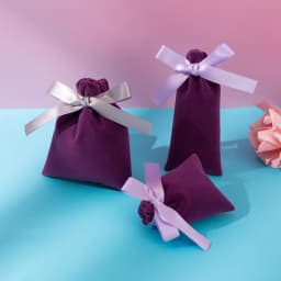 50Pcs Jewelry Thick Velvet Drawstring Bag Ribbon Bowknot Pouch Cosmetic Keychain Watch Bracelet Wedding Candy Sunglasses Storage