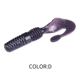 Supercontinent Soft Lure Grub Worm Power Tail 7cm Grub Screw Thread Wobbler Swimbait For Bass Trout