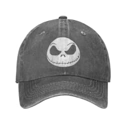 The Nightmare Before Christmas Jack Skellington Face Casual Baseball Cap For Men Summer Hats Fashion High Quality Baseball Caps