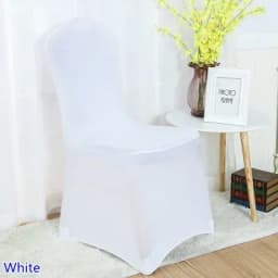 Spandex Chair Covers Stretch For Wedding Decoration Elastic Dining Room Banquet Hotel Birthday Party Cheap And Fine