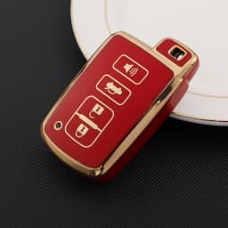 For Toyota Camry Corolla RAV4 Highlander Avalon 2015 - 2017 4 Buttons Car Key Case Cover Smart Control Cover Shell Holder