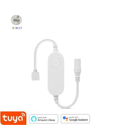 Mini Tuya Wifi Led Dimmer DC12 DC24V 5050 COB CCT/RGB/RGBW/RGBCCT Led Light Strip Single Color Controller Voice for Alexa Google